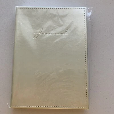 Gold Writing Notebook Journal C.R. Gibson Brand New - Image 1 of 4