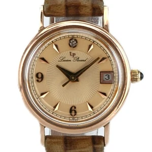 Lucien Piccard 14k Rose Gold Swiss Ladies 23170 - Picture 1 of 8