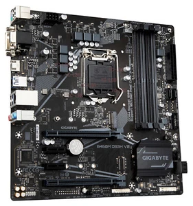 Carte mère Gigabyte B460M DS3H V2 1200 prend en charge 10ème 11ème génération PCIe Gen3 x4 M.2 - Photo 1/3