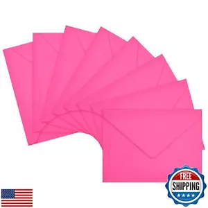 LIKAJON 100 Pack A7 Envelopes, Rose Greeting Card Envelopes Self Seal, 5.24 x - Picture 1 of 5