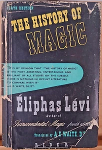 1948 The History of Magic 4th Ed Eliphas Levi A.E. Waite Magick Witchcraft HC DJ - Imagen 1 de 9
