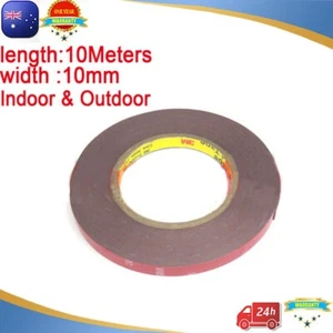 Cinta facial doble 3 mm x 10 metros para uso automotriz puerta de tablero AU - Imagen 1 de 4