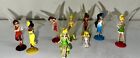 9 Disney Parks Pixie Hollow Fairies Collectible Tinkerbell Figure Set Toppers