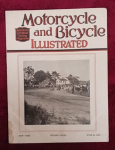 Vintage Motorcycle and Bicycle Illustrated Magazine may 29. 1024 #M18 - Picture 1 of 6