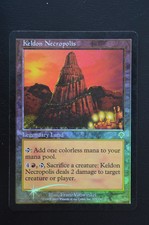 Magic The Gathering MTG KELDON NECROPOLIS FOIL Invasion MP Moderately Played