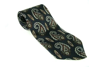 Vintage Pierre Balmain Paris Men's Tie 100% Silk Paisley Neckteck Multi Color - Picture 1 of 3
