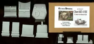 Kit conversione modelli RetroKits CHURCHILL AVRE TANK meng toons guerra mondiale - Foto 1 di 2