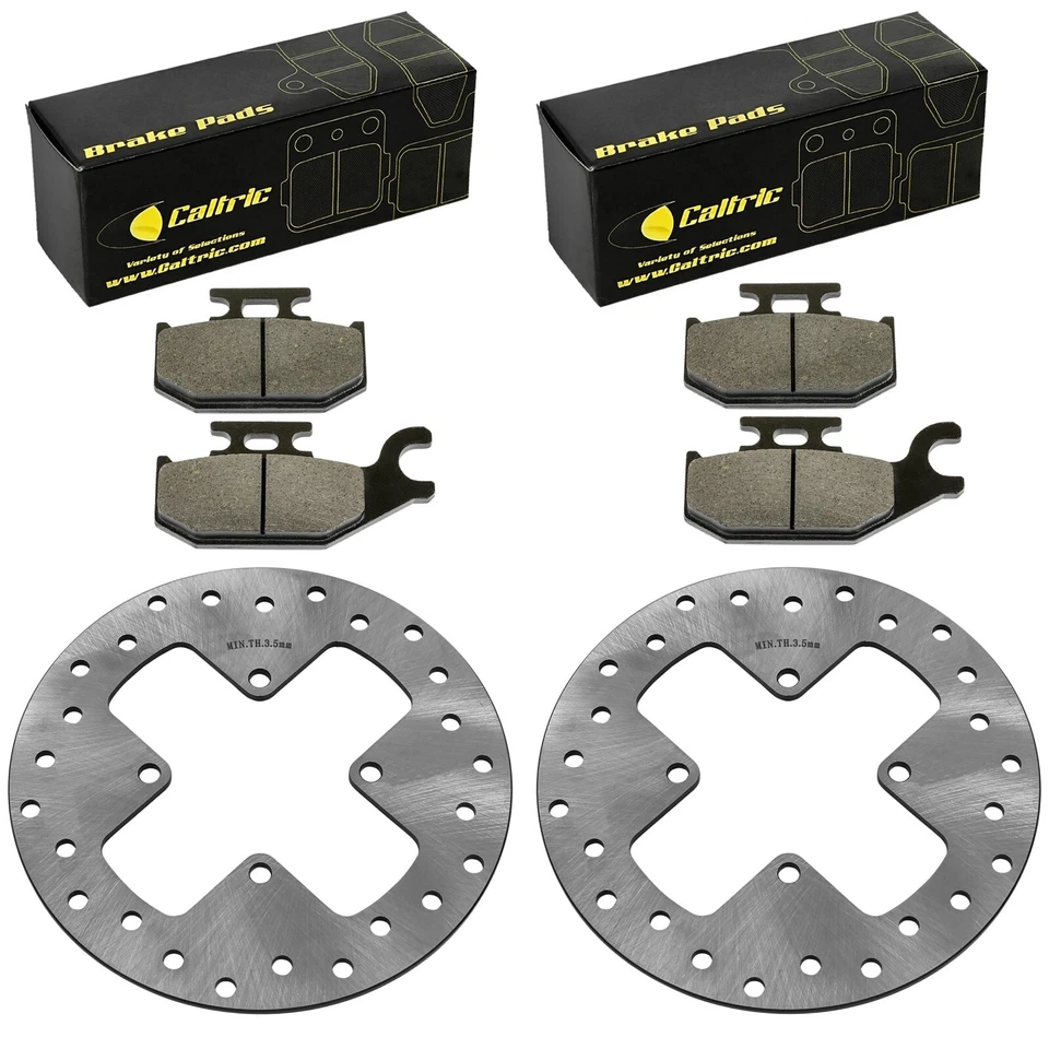 Rotor de disco de freno delantero y pastillas de freno para Can Am Outlander 400 2003-2014 705600603 Foto 1 de 4