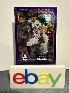 2024 Topps Serie 2 Béisbol Miguel Rojas #389 Lámina Púrpura 597/799 - Imagen 1 de 6