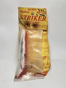 De colección Ken Reid's STRIKER Rip Tide 125 g 4,5 oz Señuelo de pesca de peces cebo 4,5" Nuevo de Lote Antiguo - Imagen 1 de 6