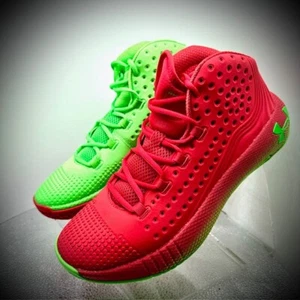 Baloncesto Under Armour HOVR Havoc 2 Embiid Navidad 3022657-305 para hombre talla 12 - Imagen 1 de 8