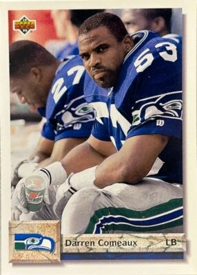 1992 Upper Deck #65 Darren Comeaux  - Image 1 of 2