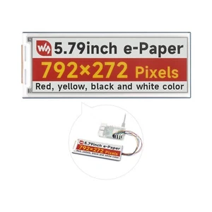Waveshare 5.79in e-Paper display (G) E-ink Display for Raspberry Pi Arduino 3.3V - Picture 1 of 14