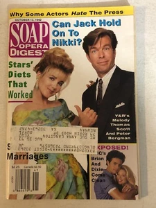 Soap Opera Digest Magazine October 13 1992 Young & The Restless Bold & Beautiful - Picture 1 of 3