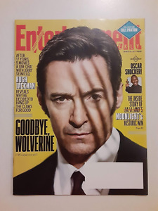 Entertainment Weekly Magazine GOODBYE, WOLVERINE Hugh Jackman -- 10 marca 2017
