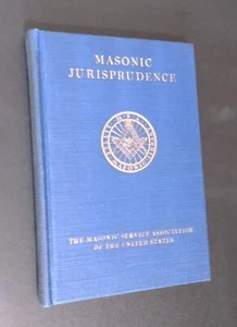 MASONIC JURISPRUDENCE - Roscoe Pound (Little Masonic Library) 1924 Pristine - Picture 1 of 13