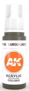 Camouflage Green 3G Acrylic Paint 17ml Bottle - Picture 1 of 1