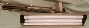 VINTAGE ACME LITE FLOATING METAL DRAFTING DESK LIGHT LAMP CLAMP ON ARTICULATING - Picture 1 of 8