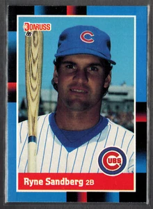Donruss 1988 ~ Ryne Sandberg 242 patio - Imagen 1 de 2