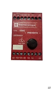 USED TELEMECANIQUE GSKC/SerieD GSKC24VACDC. Safety relay. Tested. Fast shipping - Picture 1 of 2