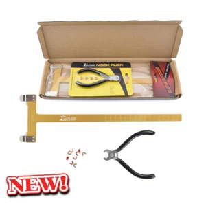 Archery Nocking Buckle Pliers String Nock Points Adjusable T Bow Square Ruler GO - Picture 1 of 4