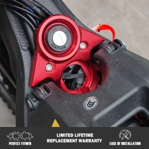 For Sur Ron Light Bee S X Key Version Ignition Switch Cover Decor Mount Plate - Picture 1 of 12