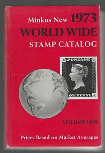 Minkus 1973 World Wide Stamp Catalogue.Vol One.2,000 pages.Excellent Cond