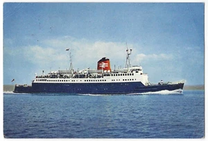 SS Caesarea Postcard British Rail Vessel - Picture 1 of 2