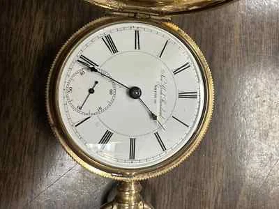 Vintage New York Standard Watch Co Model 5 Grade 34 18s, 7j Runs & Works - Image 1 of 4