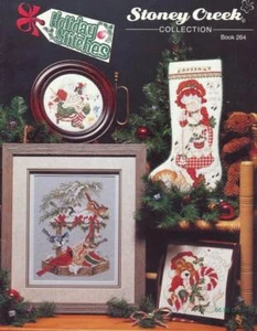 STONEY CREEK HOLIDAY STITCHES COLLECTION BOOK 264 OOP - Picture 1 of 2