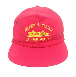 Vintage Martin T. Classic 1992 Fishing Boat Red South Carolina - Picture 1 of 6