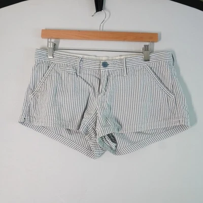 Ruehl No.925 Micro Pantalones Cortos Rayas Para Mujer 8 Azul Blanco Informal Verano Náutico Foto 1 de 4