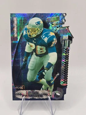 1997 Topps Stadium Club Curtis Martin Atomic Refractor Triumvirate #T2A - Image 1 of 2