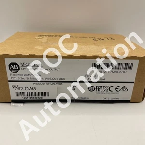 New Allen Bradley 1762-OW8 /A MicroLogix 8-Channe Relay Output Module - Picture 1 of 2