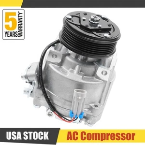 New A/C Compressor with Clutch for Chevrolet Sonic 2013 2014 2015-2018 L4 1.8L - Foto 1 di 14