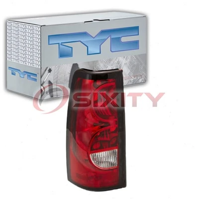 TYC Left Tail Light Lens for 2005-2006 Chevrolet Silverado 1500 HD pn - Изображение 1 из 4