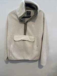 Billabong Pullover Damen M beige Fleece Adventure Division Sherpa Jacke kuschelig - Bild 1 von 9