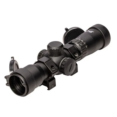 Bear X Speed Crossbow Scope 1-5x24 Illuminated 20-100 Yard Hunting Sight - Image 1 of 4