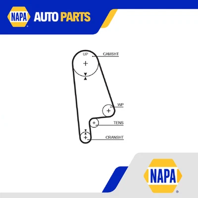 Courroie de distribution compatible avec HONDA CIVIC SHUTTLE Mk2 EE4 1.6 88 à 94 portes 14400P1KE01 Neuf - Photo 1/4