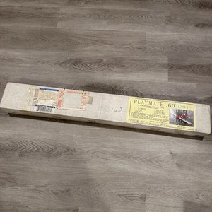 Vintage Playmate .60 Mark II R/C Model Airplane Kit Stream Inc Balsa Wood New - Picture 1 of 8