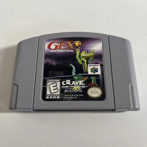 Gex 3: Deep Cover Gecko (N64) Nintendo 64 Authentic & Tested - Picture 1 of 2