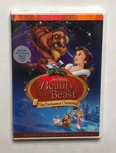 BEAUTY AND THE BEAST THE ENCHANTED CHRISTMAS DVD WALT DISNEY 2002 SEALED NEW - Imagen 1 de 2