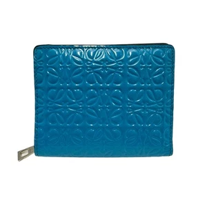 Loewe Anagram Wallet Blue 12122 - Picture 1 of 9