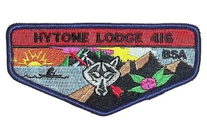 Hytone Lodge 416 Appalachian Council WV S12 1992 Flap BLU Bdr - Picture 1 of 2