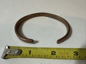 Pulsera de cobre hecha a mano en África - Imagen 1 de 2