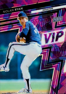 2025 Panini The National NSCC Gold Pack VIP Nolan Ryan Viola Scintillante /50 - Foto 1 di 2