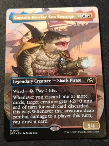 Captain Howler, Sea Scourge - Borderless - DFT - MTG - NM - EN - 0361 - Picture 1 of 1