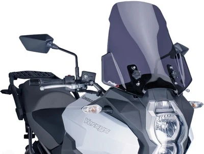 Parabrisas Dark Smoke Touring Puig 5999F para 15-16 Kawasaki Versys 650/1000 Foto 1 de 2