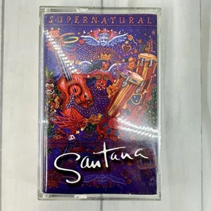 Santana Supernatural Cassette Tape Album 1999 07822-19080-4 - Foto 1 di 8