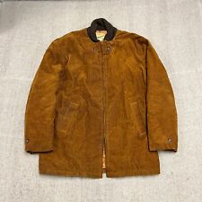 Vintage Corduroy Jacket Mens Large Brown 1960s Quality Outerwear